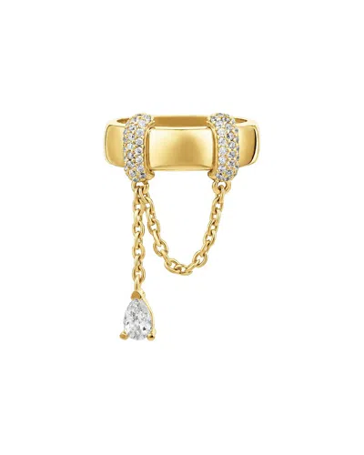 SHYMI SHYMI SILVER & 14K PLATED RING