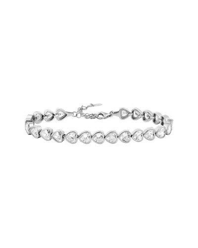 Shymi Silver Cz Bracelet In Metallic