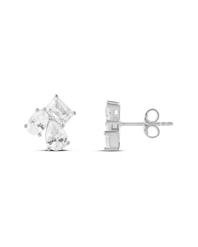 Shymi Silver Earrings In Red