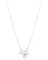 Shymi Silver Necklace In White