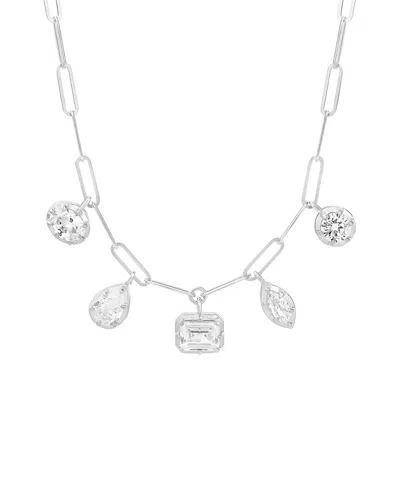 Shymi Silver Necklace In Transparent