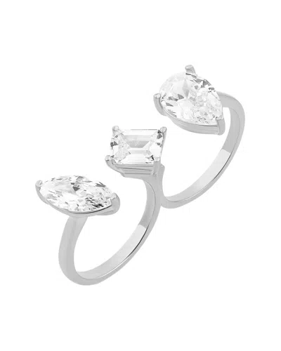 Shymi Silver Ring In Burgundy