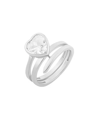 Shymi Silver Ring In Orange