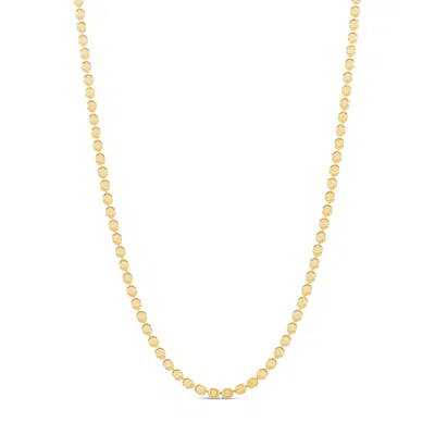 Shymi Thin Dot Chain Necklace - 18k Gold-filled Or Rhodium-plated