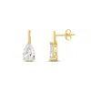 Shymi Women's Bar Drop Earrings - Gold In Gold