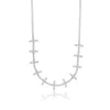 Shymi Women's Bar Tennis Necklace - Silver