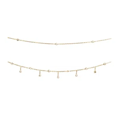 Shymi Women's Belly Double Chain - Gold