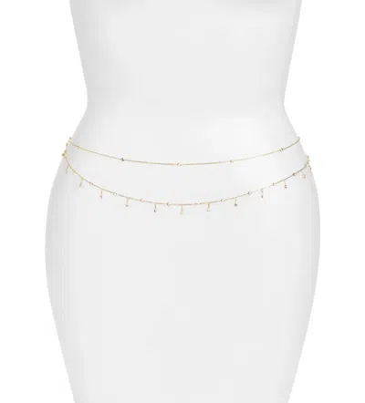Shymi Women's Belly Double Chain - Silver