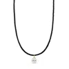 Shymi Women's Cord Necklace With Fancy Shape - Gold Pear