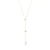 Shymi Women's Fancy Shape Lariat - Gold