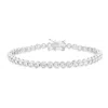 Shymi Women's Five Mm Classic Bezel Set Tennis Bracelet - Silver