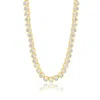 Shymi Women's Four Mm Bezel-set Classic Round Tennis Necklace - Gold