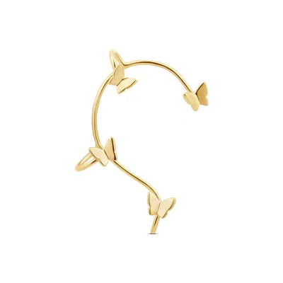 Shymi Butterfly 18k Gold Filled Ear Cuff