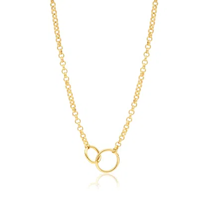 Shymi Women's Gold Infinity Necklace