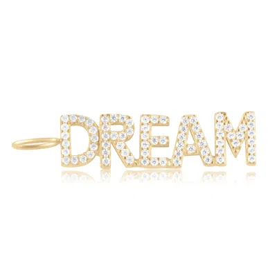 Shymi Women's Gold Pave Dream Charm