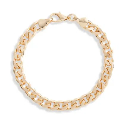 SHYMI WOMEN'S GOLD SMALL CUBAN BRACELET