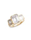 Shymi Cubic Zirconia Ring In Gold