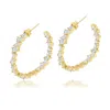 Shymi Women's Multi Shape Hoop Earrings - Gold