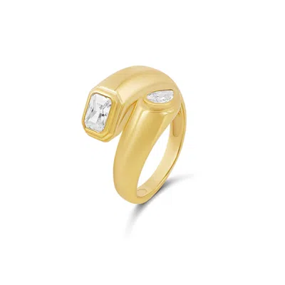 Shymi Women's Multi Shape Wrap Ring - Gold