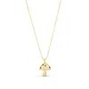 Shymi Women's Mushroom Charm Necklace - Multicolor In Yellow