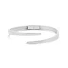 Shymi Women's Open Wrap Cuff - Silver In Metallic