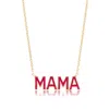 Shymi Women's Pink / Purple / Gold Mama Name Plate