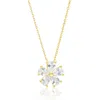 Shymi Women's Prong-set Flower Necklace - Gold