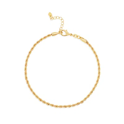 Shymi Women's Rope Anklet - Gold