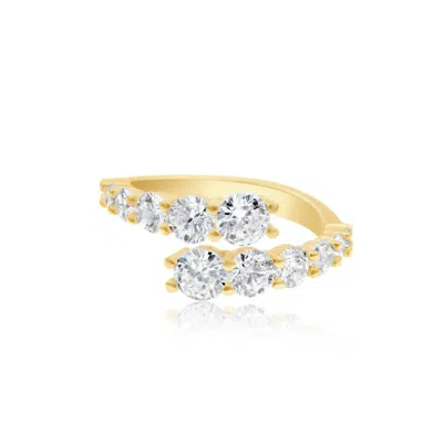Shymi Women's Round Coil Ring - Gold