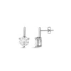 Shymi Women's Round Shape Bar Drop Earrings - Silver In Metallic