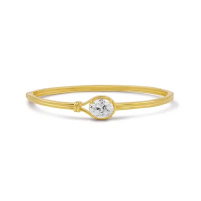 Shymi Women's Round Wrap Bangle - Gold