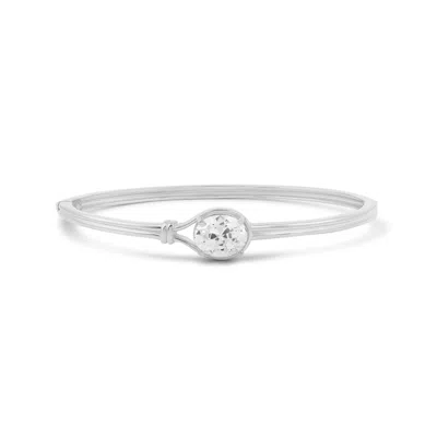 Shymi Women's Round Wrap Bangle - Silver
