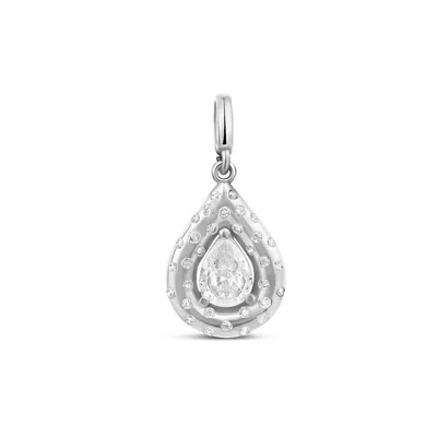 Shymi Women's Scattered Pear Charm - Silver In Metallic