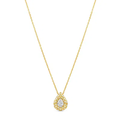 Shymi Women's Scattered Pear Pendant - Gold