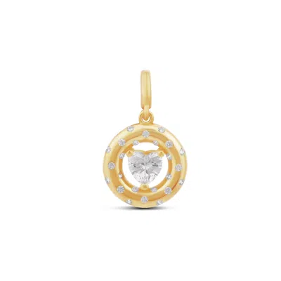 Shymi Women's Scattered Round Heart Charm - Gold