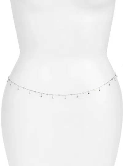 Shymi Women's Single Belly Chain - Silver