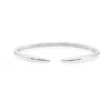 Shymi Women's Solid Claw Cuff - Silver