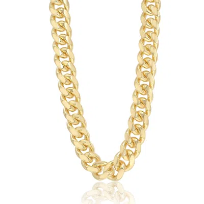 Shymi Women's Statement Cuban Necklace- Gold