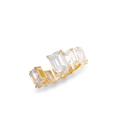 Shymi Women's Statement Emerald Band - Gold