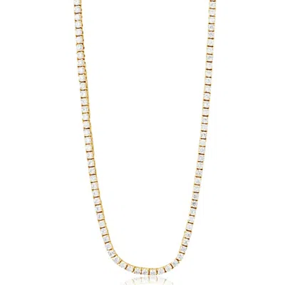 Shymi Women's Two Mm Classic Tennis Necklace - Gold