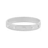 Shymi Women's Wide Fancy Shape Bangle - Silver In Metallic