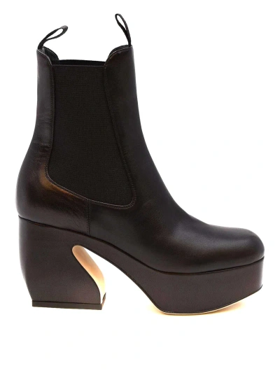 Si Rossi Ankle Boots In Black
