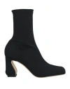 Si Rossi By Sergio Rossi Woman Ankle Boots Black Size 10 Soft Leather