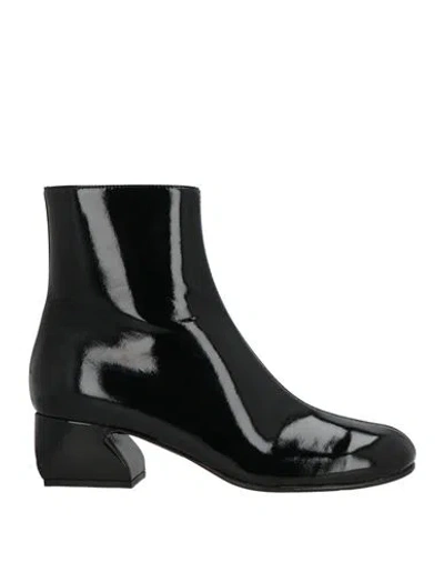 Si Rossi By Sergio Rossi Woman Ankle Boots Black Size 6 Latex