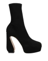 Si Rossi By Sergio Rossi Woman Ankle Boots Black Size 10 Soft Leather In Black