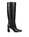 Si Rossi By Sergio Rossi Woman Knee Boots Black Size 10 Soft Leather In Black