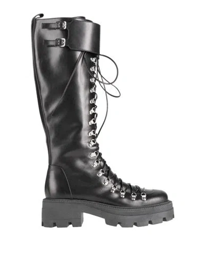 Si Rossi By Sergio Rossi Woman Boot Black Size 8 Leather