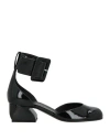 Si Rossi By Sergio Rossi Woman Pumps Black Size 5.5 Leather In Black