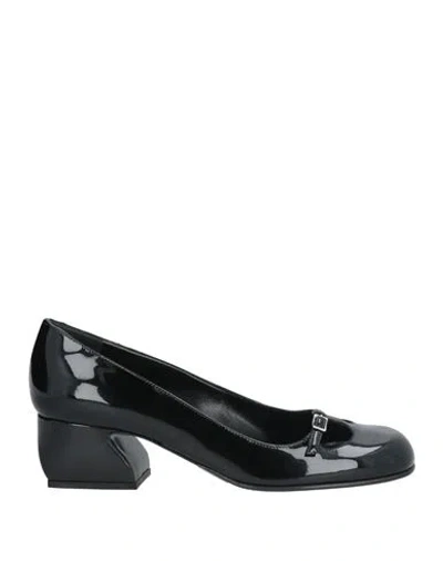 Si Rossi By Sergio Rossi Woman Pumps Black Size 8 Leather