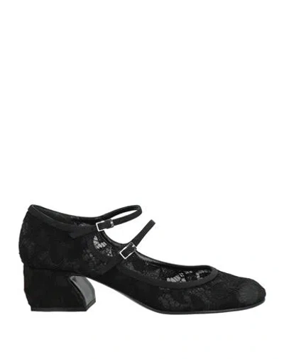 Si Rossi By Sergio Rossi Woman Pumps Black Size 8 Textile Fibers